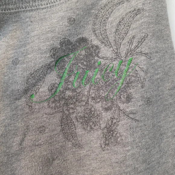Juicy Couture Women's Junior Heather Gray Sweatpants Small Petite - Picture 3 of 7